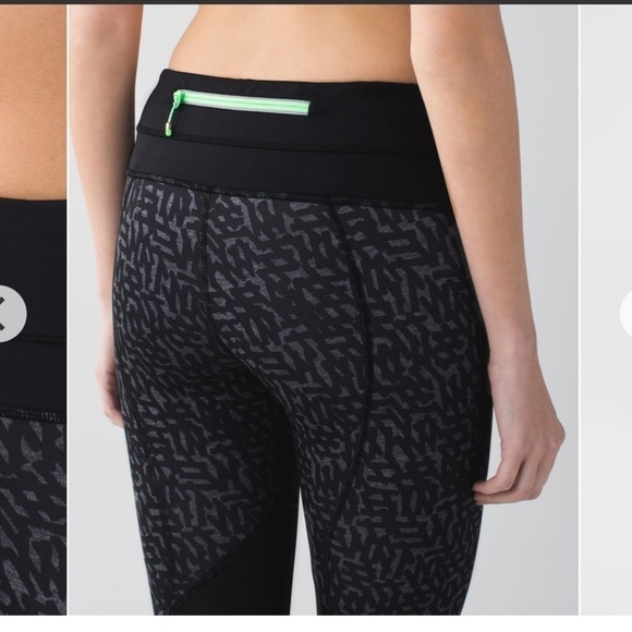 Lululemon Run Inspire II Cropped Leggings SZ 8 - Picture 2 of 9
